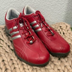 Adidas Signature Natalie Red Golf Shoes
